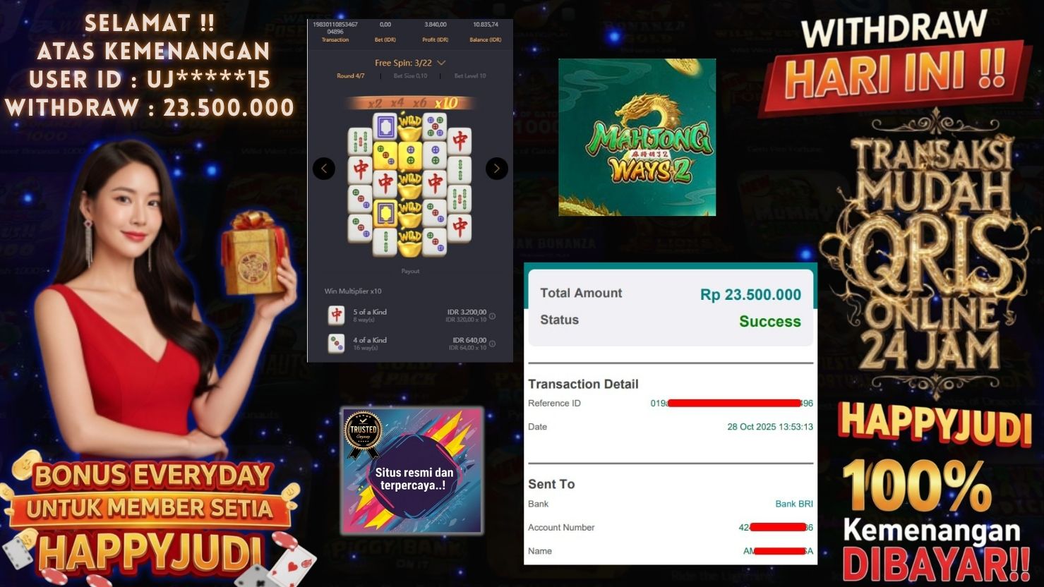 HAPPYJUDI JACKPOT SLOT MAHJONG WAYS 2